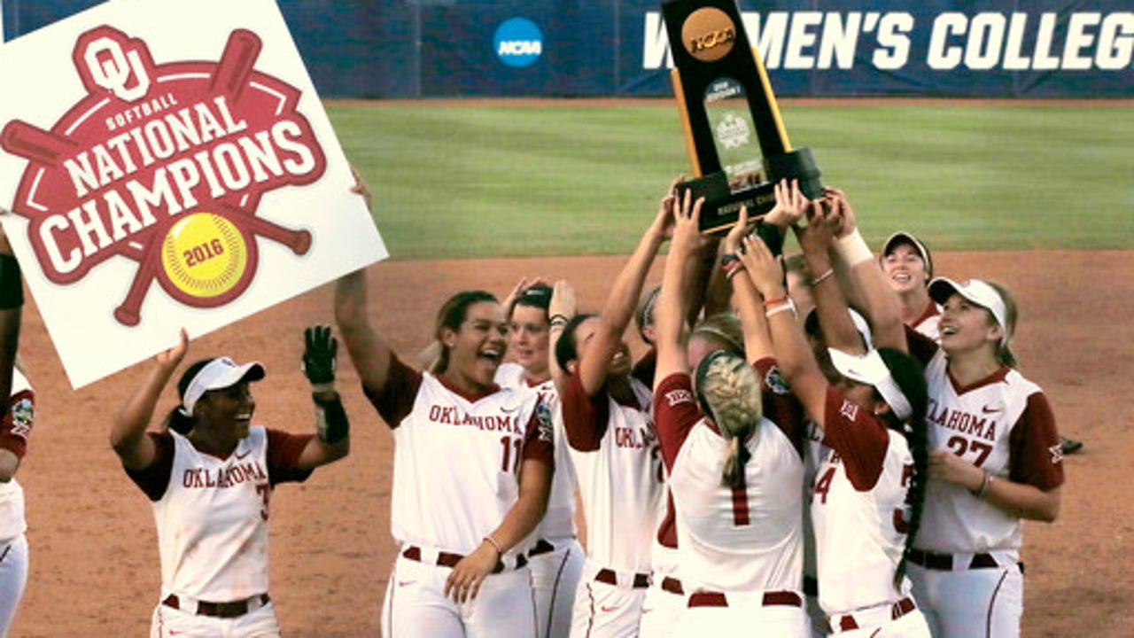 Oklahoma defeats Auburn for its 3rd national softball title